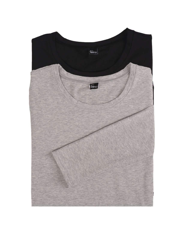felina Key Item Long Sleeve Crew Neck Tee 2-Pack