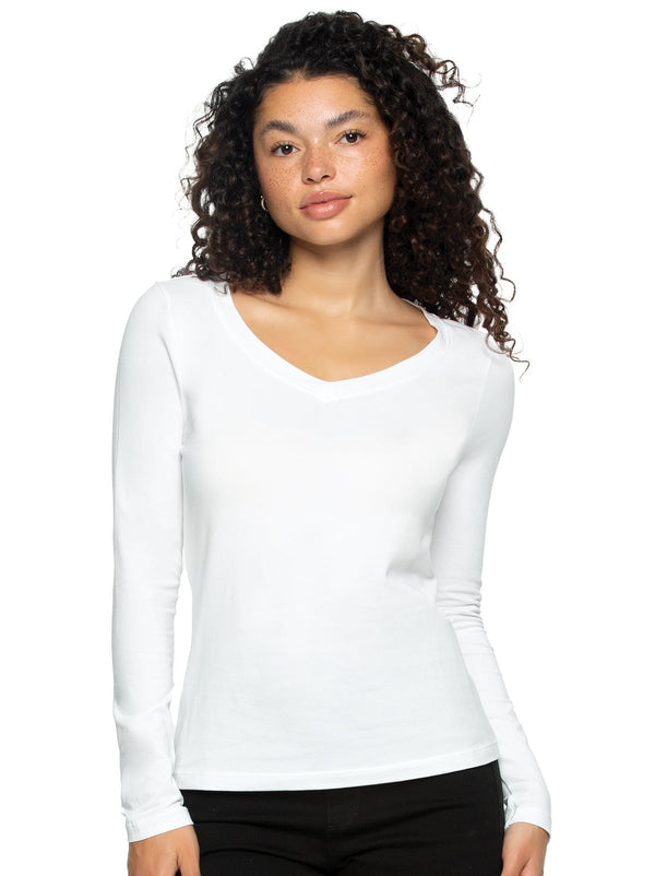 felina Key Item V-Neck Long Sleeve