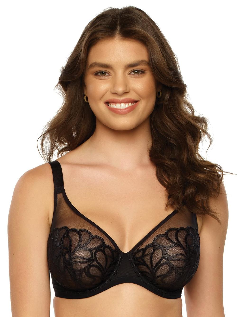 Felina Lotus Embroidered Unlined Bra