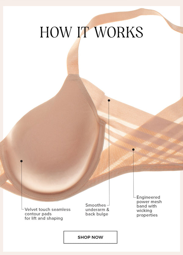 Felina Marvelous Side Smoothing T-Shirt Bra