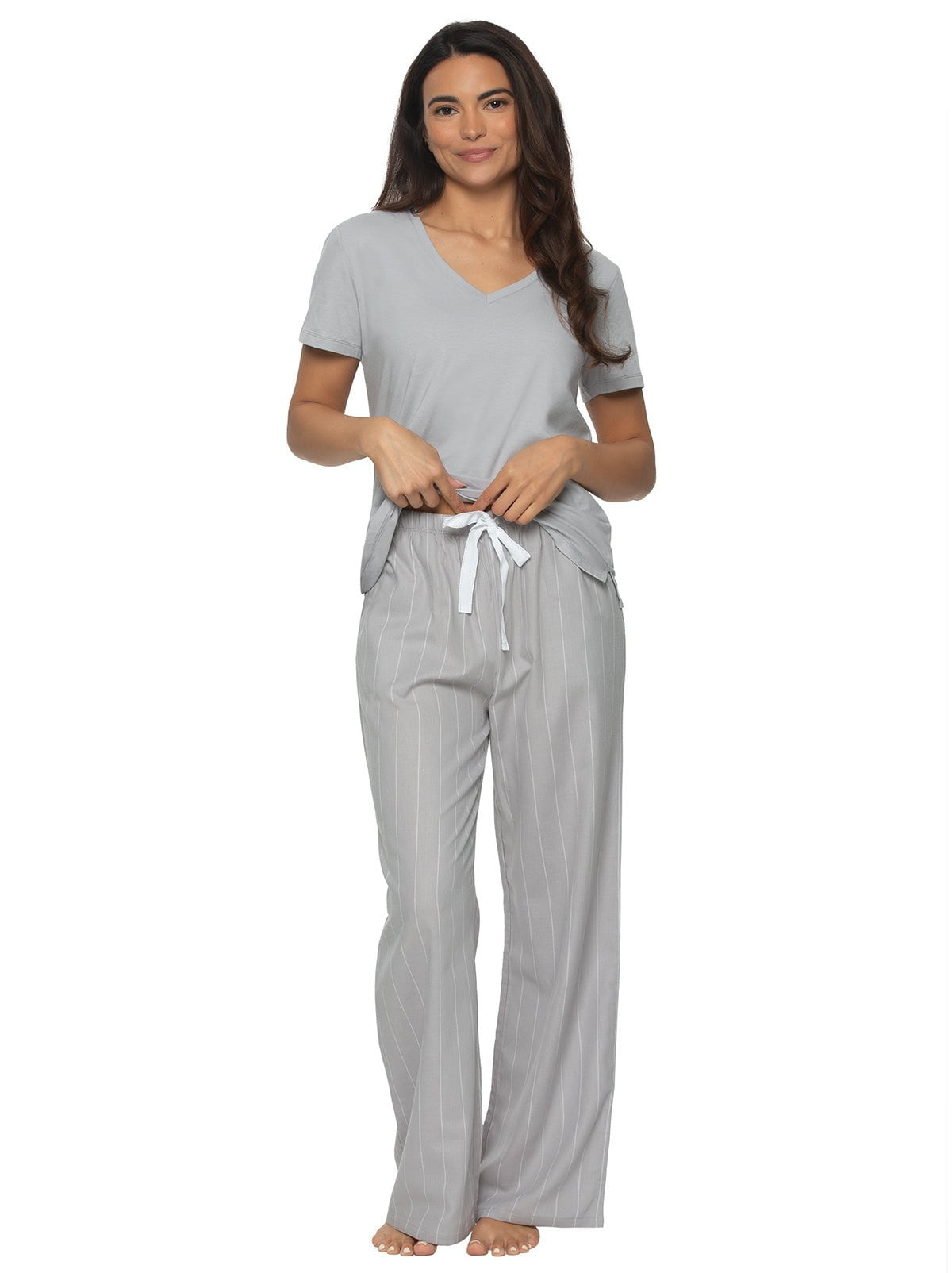 Felina Mirielle V-Neck Pajama Set