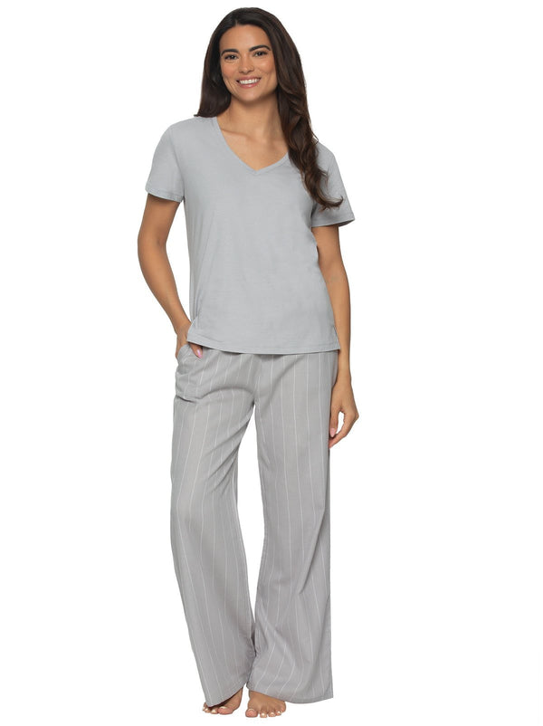felina Mirielle V-Neck Pajama Set