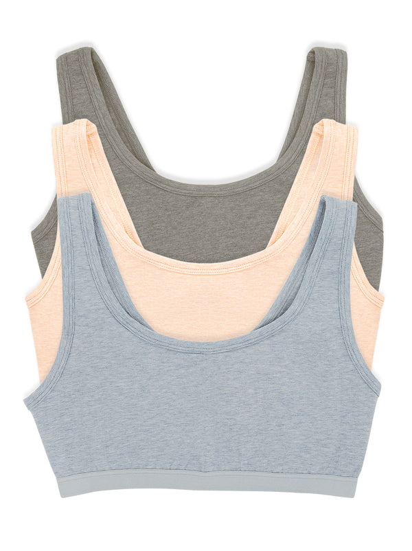 felina Organic Cotton Bralette 3-Pack