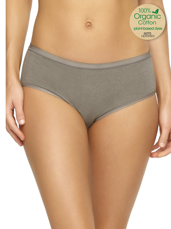 Felina Organic Cotton Hipster Panties 6-Pack