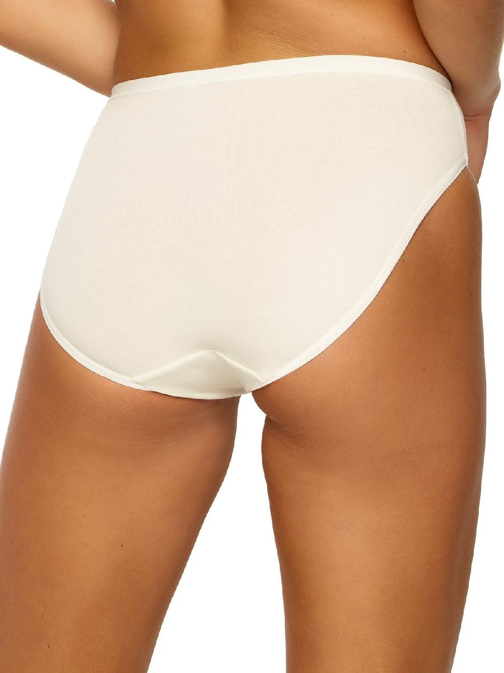 Felina Organic Cotton Stretch Hi Cut Panty