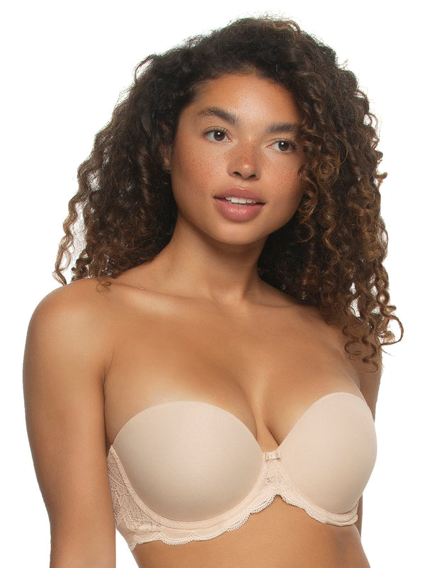 felina Peridot Strapless Push Up Bra