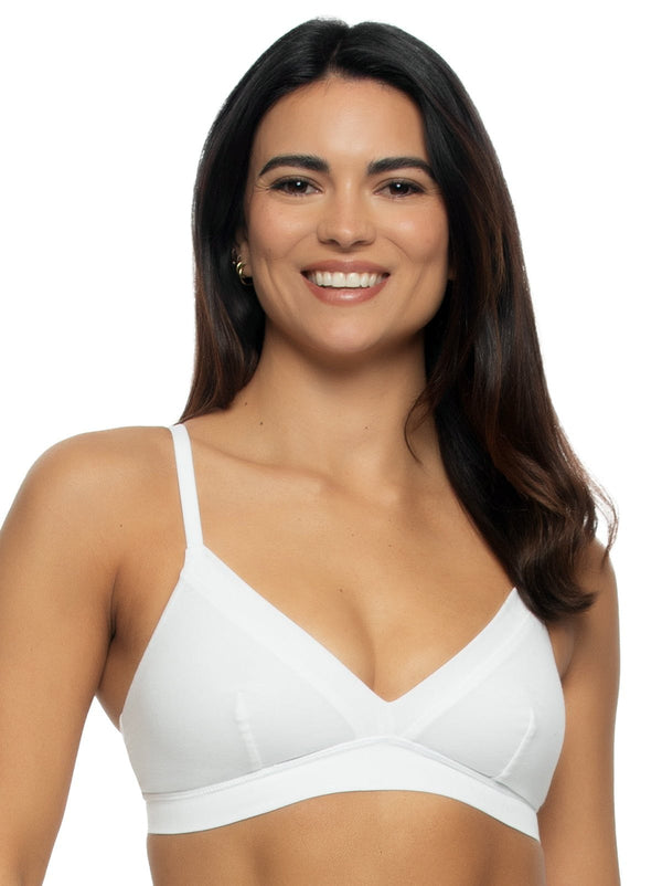 Felina Pima Cotton Bralette 2-Pack