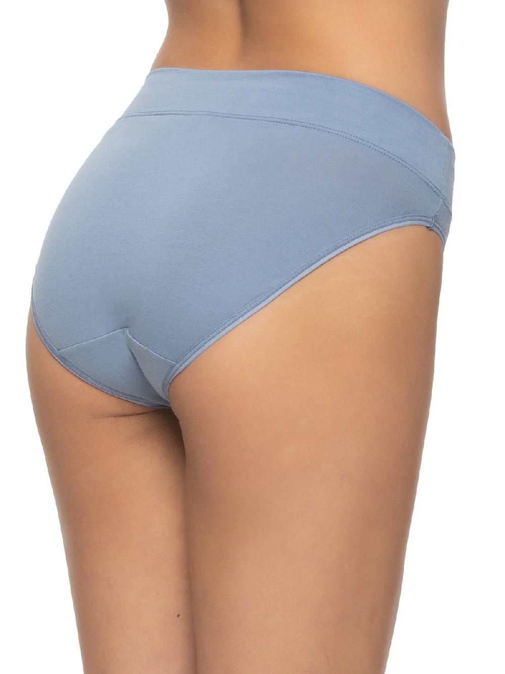 Felina Pima Cotton Hi-Cut Underwear 5-Pack
