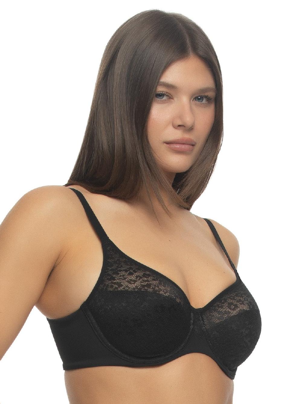 Felina Prima Lace Seamless Unlined Bra