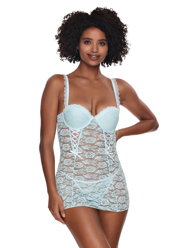 felina Rachel Chemise Push Up Lace Lingerie