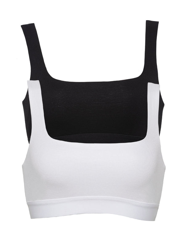felina Ribbed Bralette 2-Pack