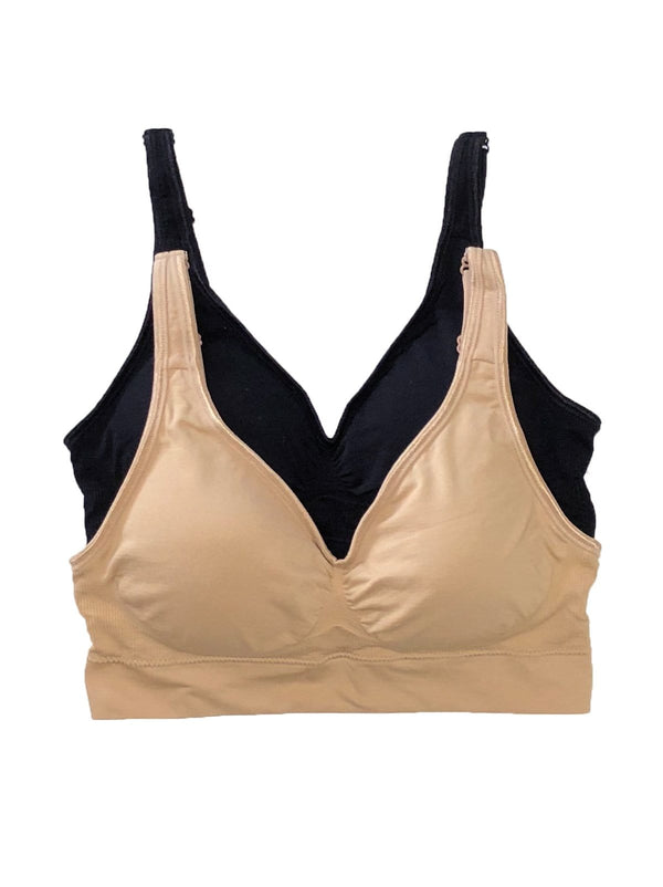 felina Seamless Light Support Bralette 2-Pack