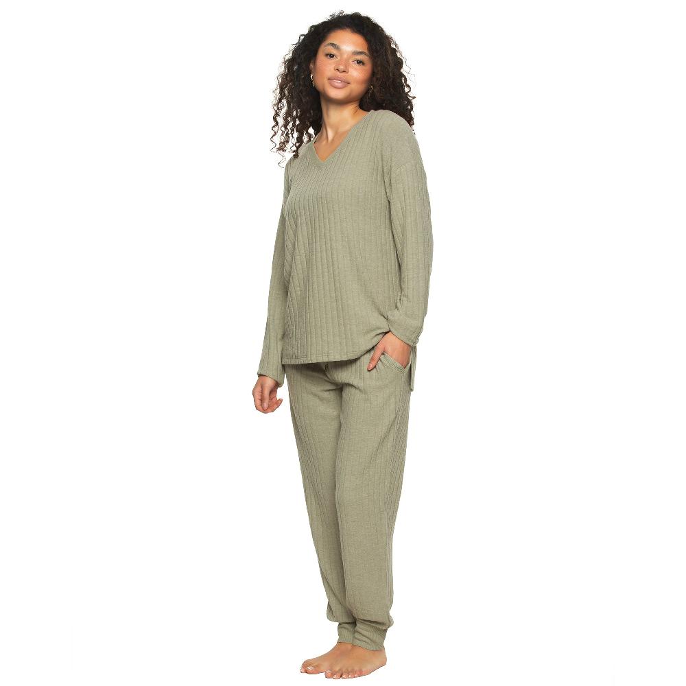 Felina Serena V-Neck & Jogger Pant Set