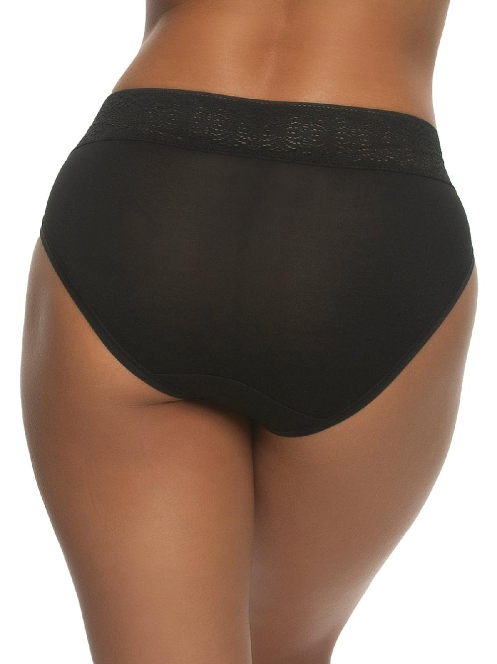 Felina Serene Modal & Lace Hi Cut Panty