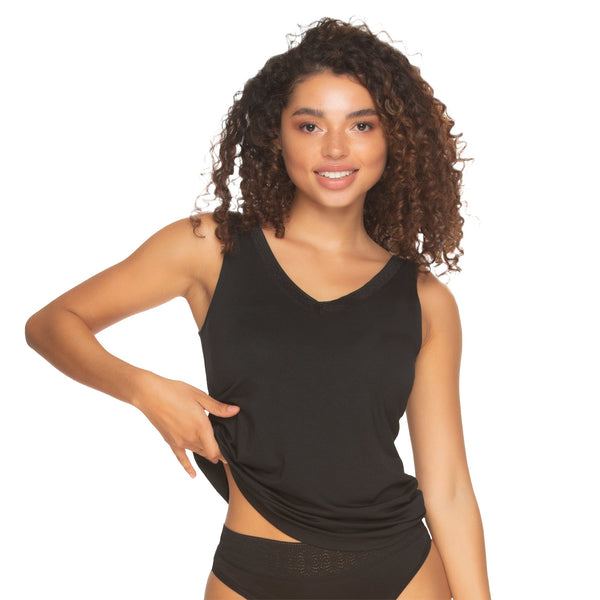 Felina Serene Modal & Lace Reversible Tank