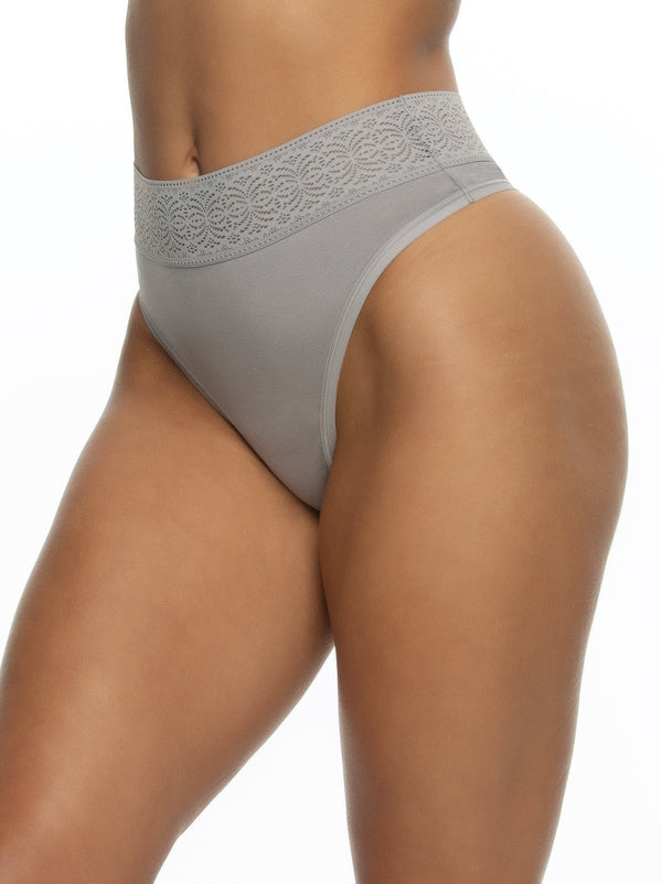 felina Serene Modal & Lace Thong