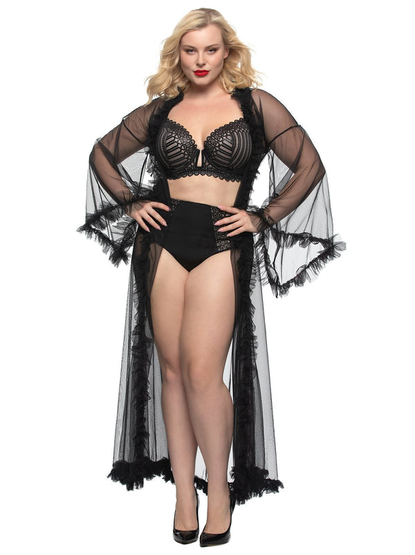 Felina Siren U-Wire Lace Demi Bra