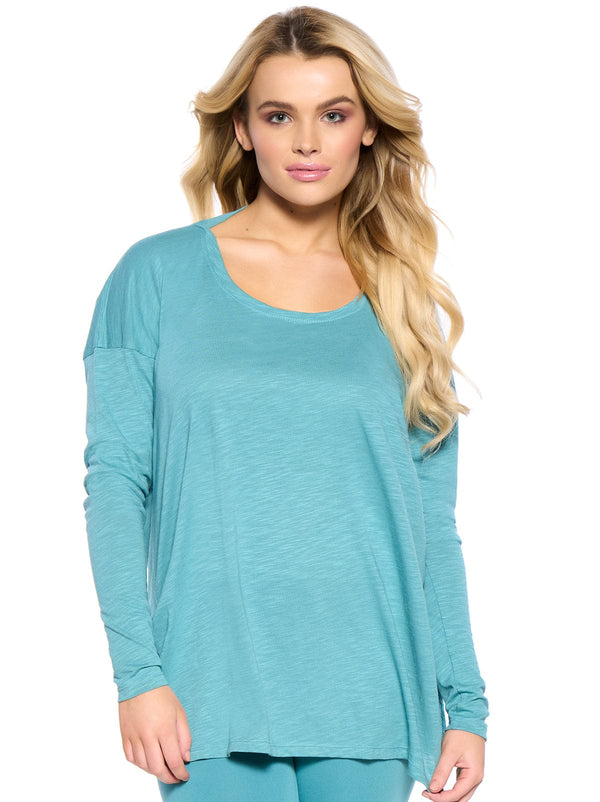 felina Slub Jersey Long Sleeve Tee