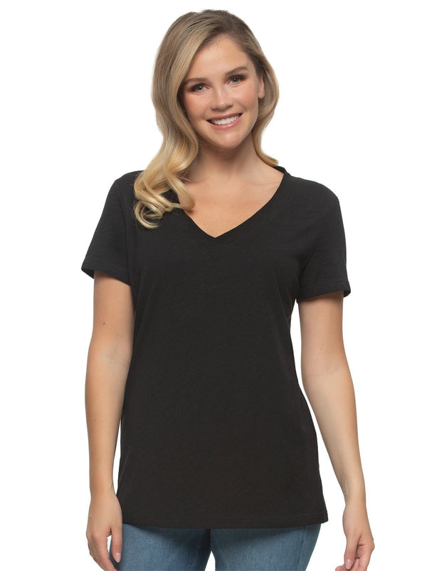 felina Slub Jersey V-Neck Tunic