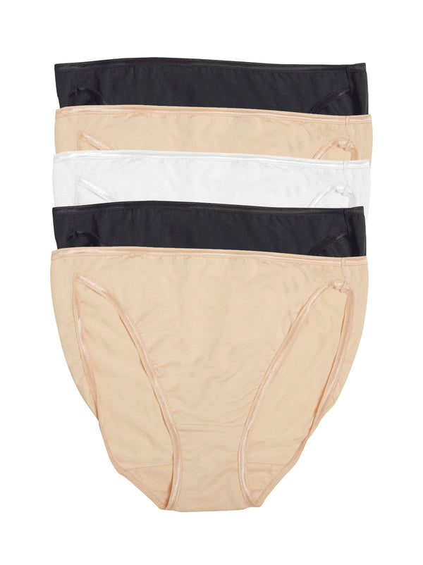 felina So Smooth Modal Hi Cut Panty 5-Pack