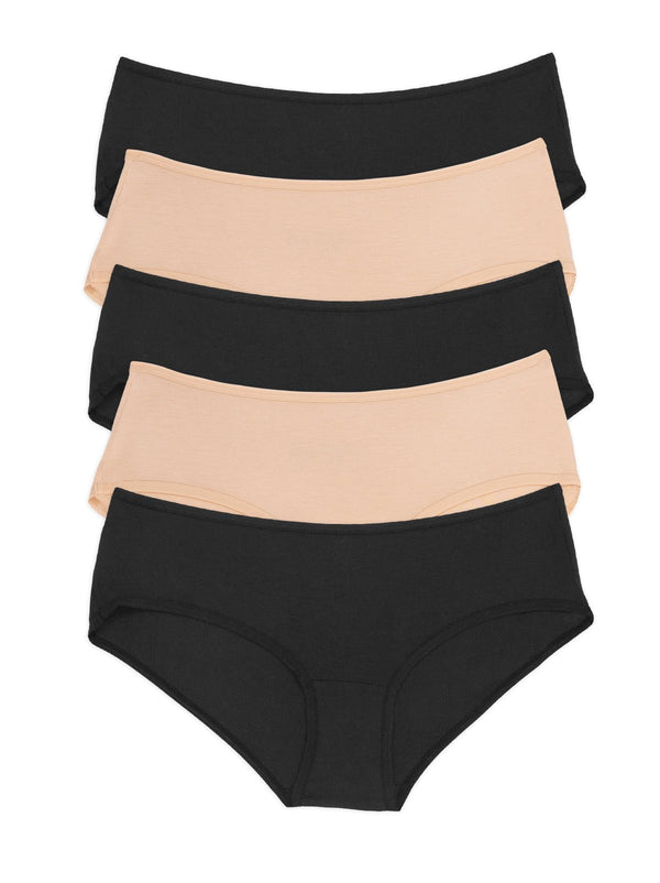 felina So Smooth Modal Hipster Panty 5-Pack