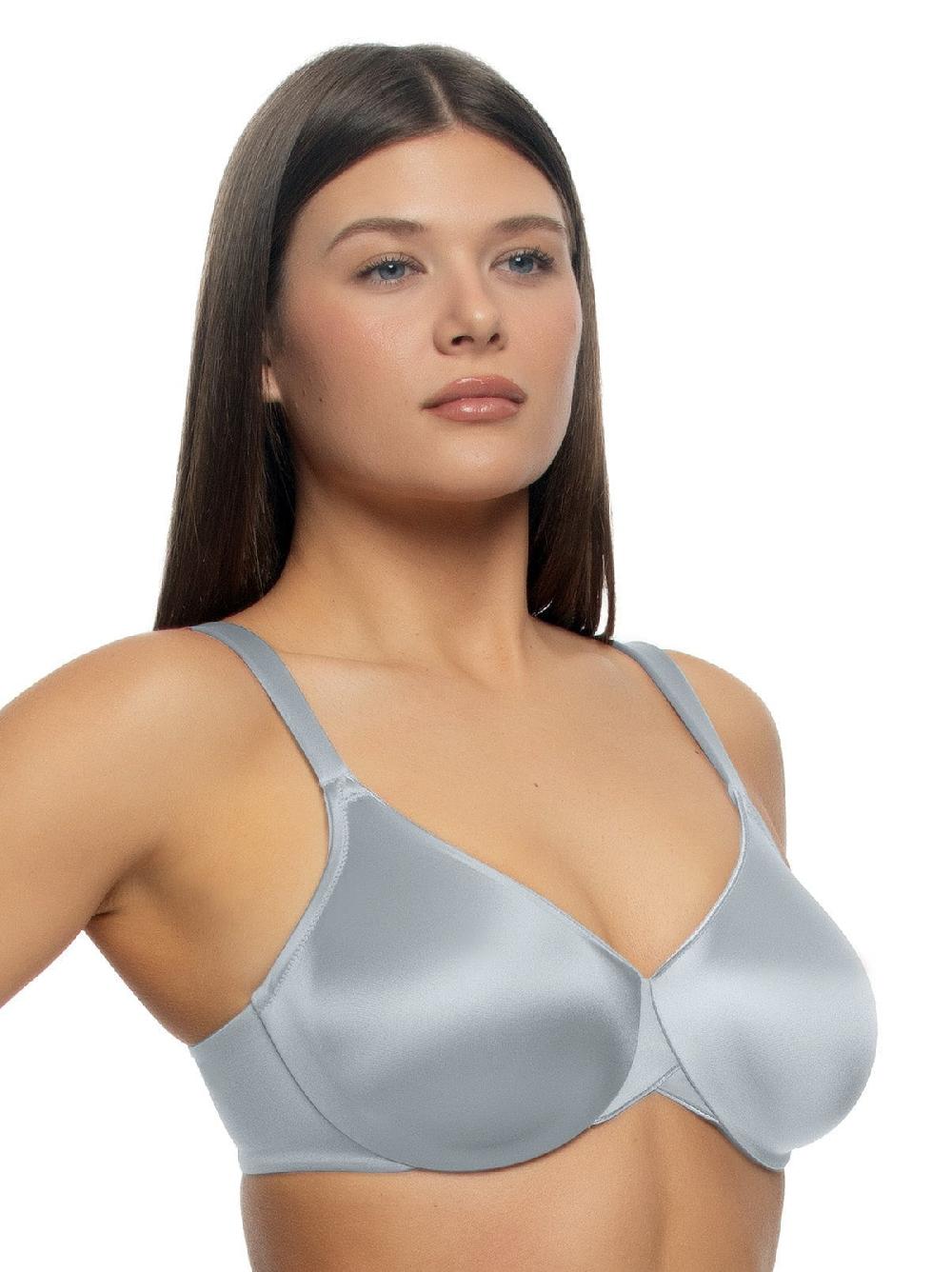 Felina Stellar Smooth Satin Unlined Underwire Bra