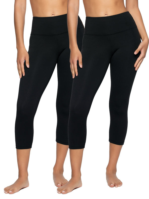 felina Sueded Athletic Capri Legging 2-Pack