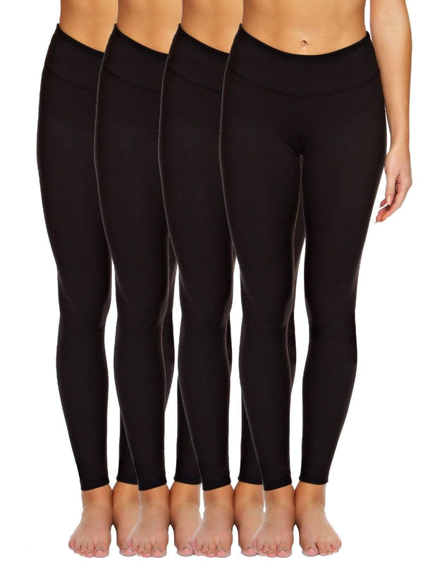 felina Sueded Athletic Leggings 4-Pack