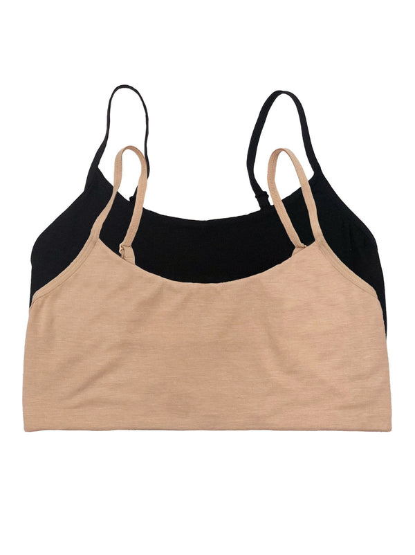 felina Super Soft Modal Bralette 2-Pack