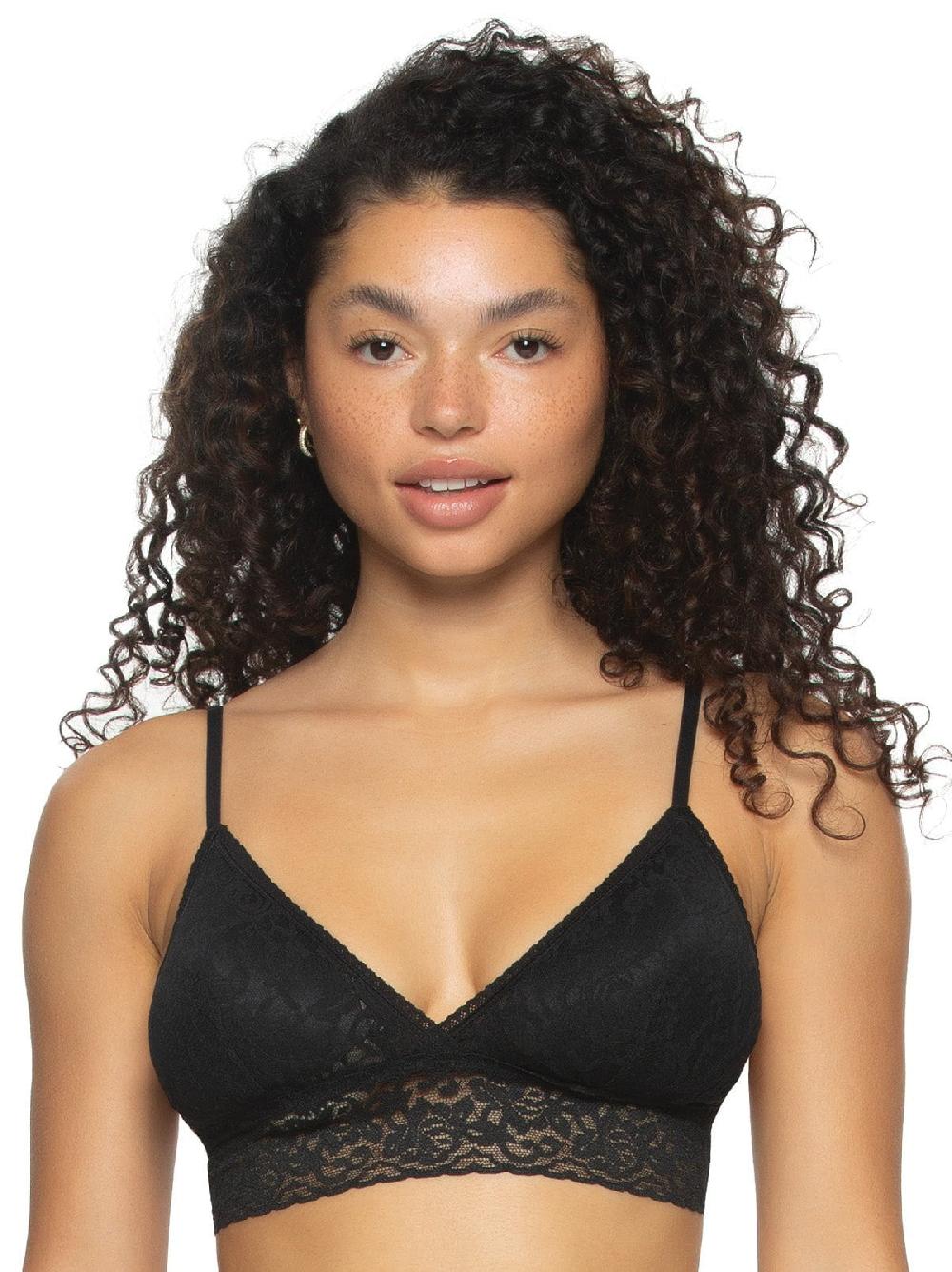 Felina Super Stretchy Lace Triangle Bralette