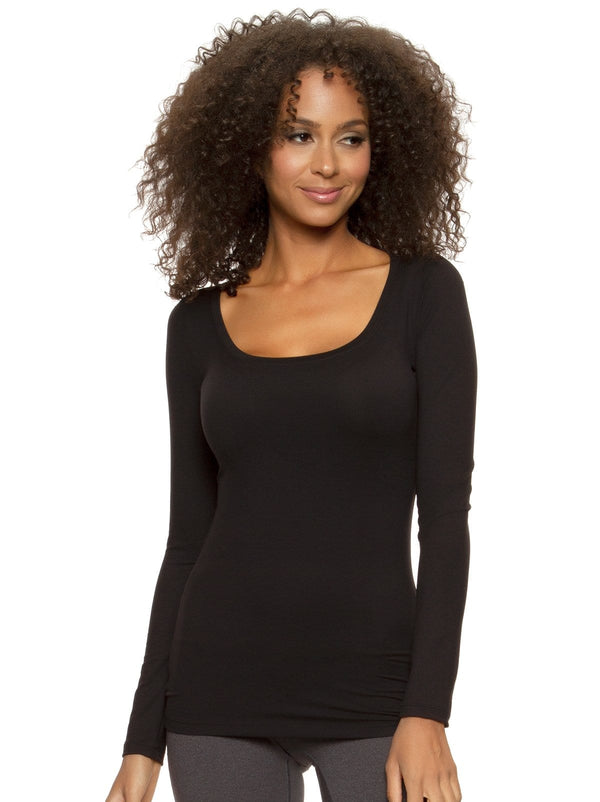 felina Velvety Soft Scoop Neck Longsleeve