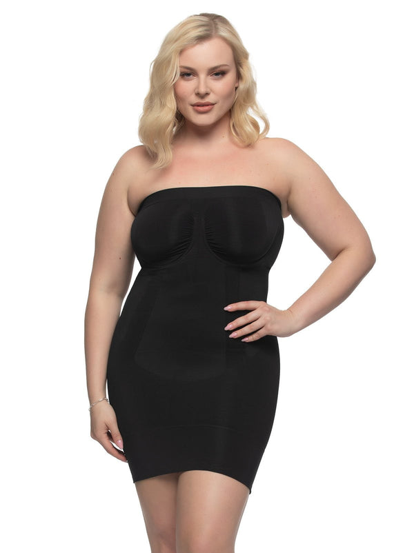 Felina Fusion Strapless Full Slip With Fused Compression Panels