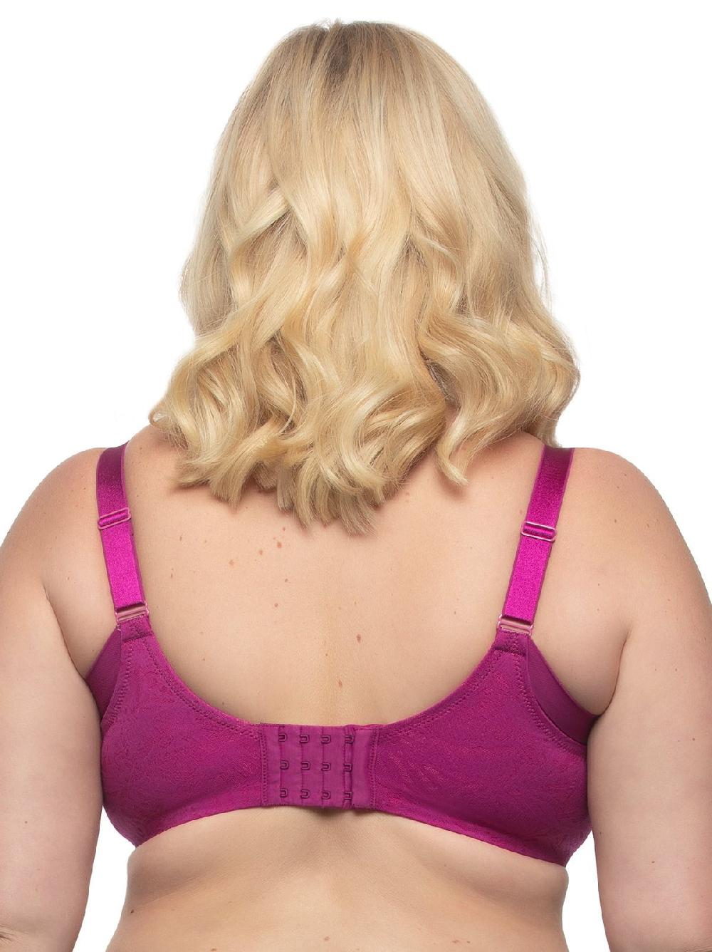 Felina Jessamine Unlined Side Smoothing Minimizer Bra