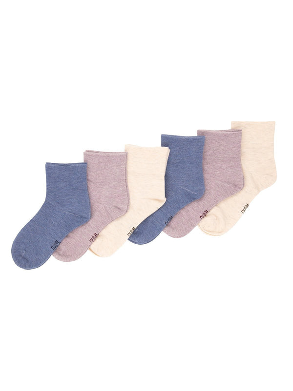 felina Lightweight Non- Binding Top Anklet Sock 6-Pack