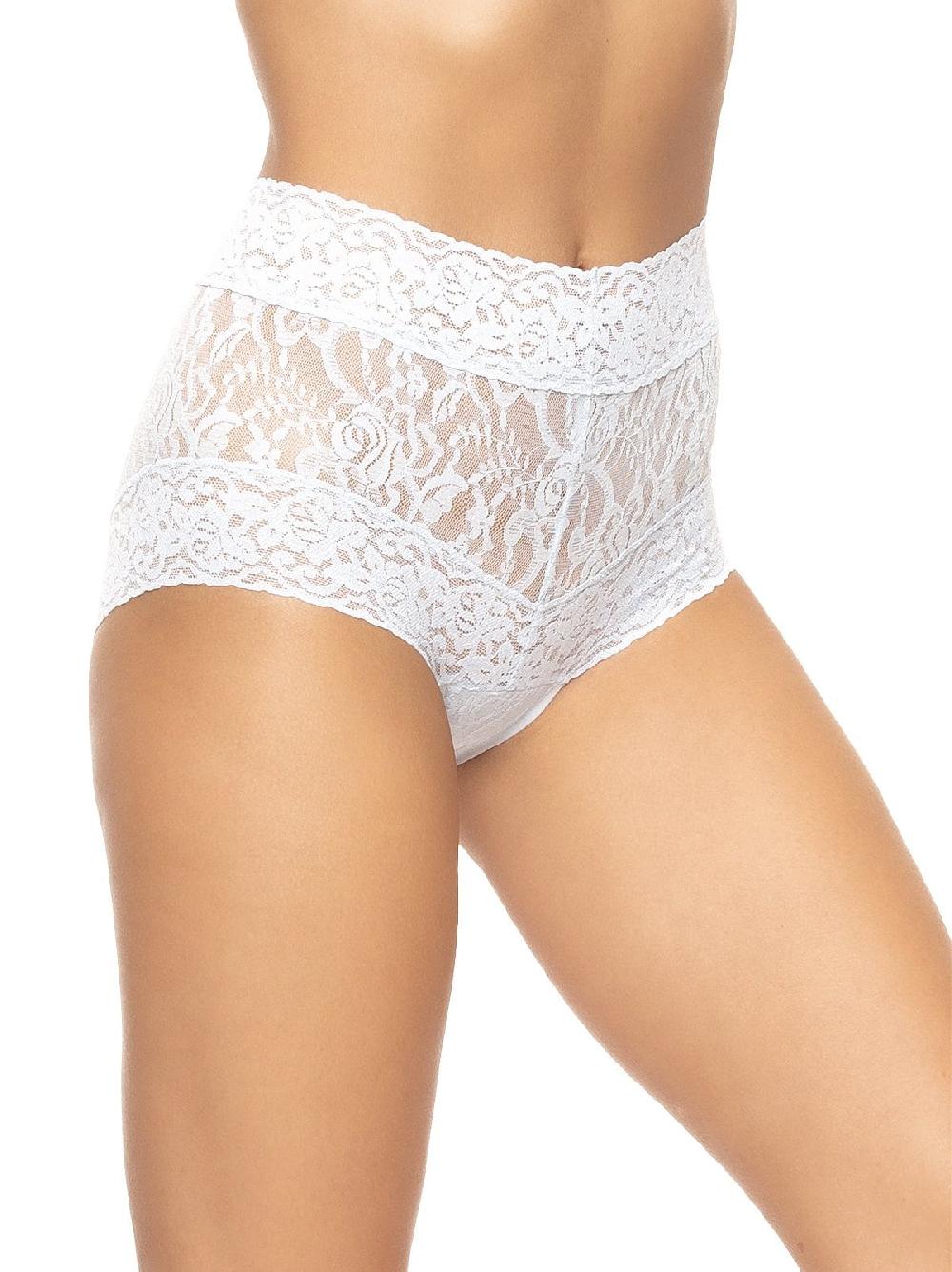 Felina Signature Stretch Lace Hi-Waisted Boyleg Panty 5-Pack