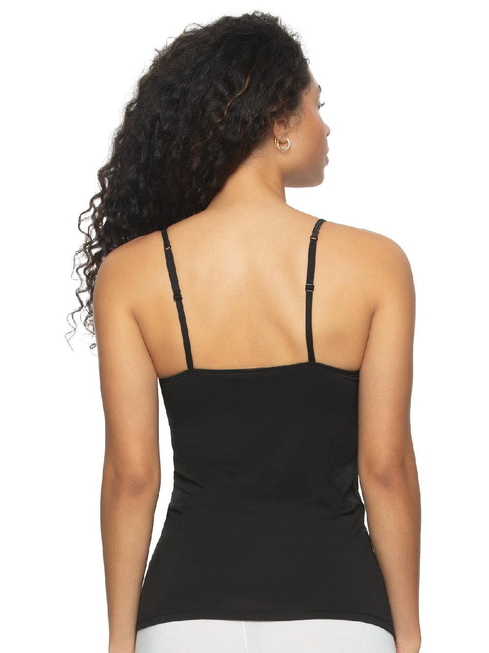 Felina So Smooth Modal Cami Top W/ Built In Shelf Bra