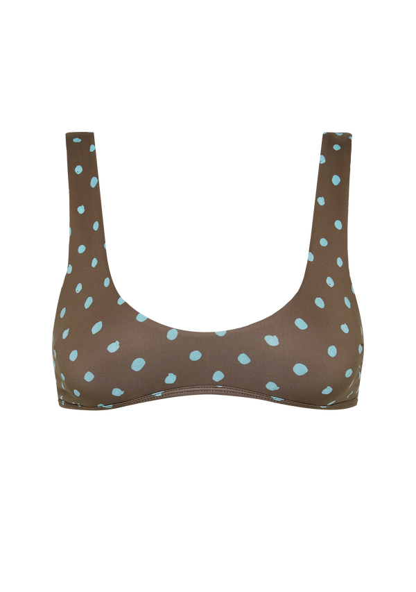 fella Alfie Top Polka Blue