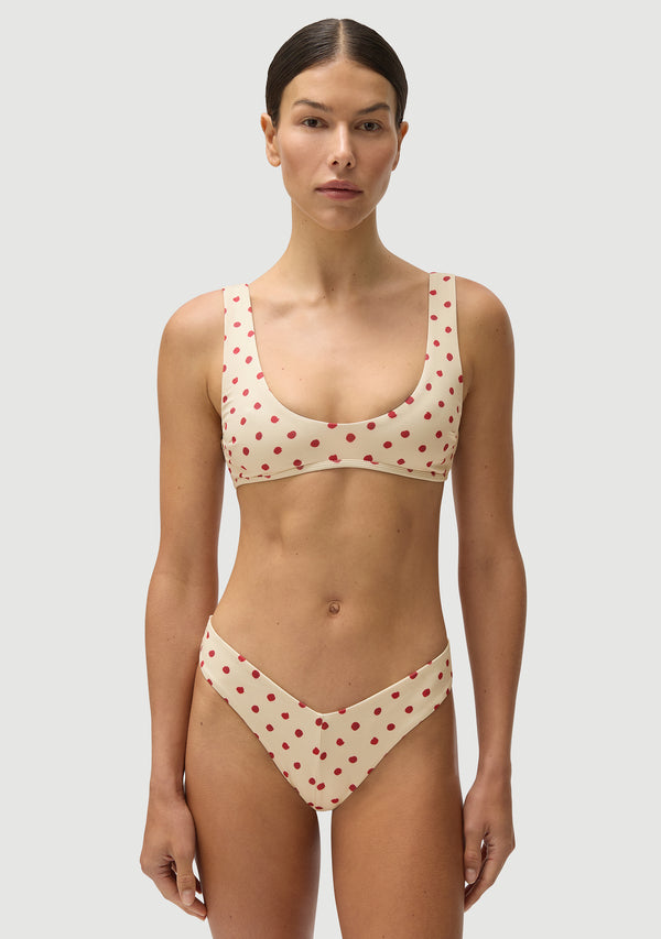 Fella Alfie Top Polka Red