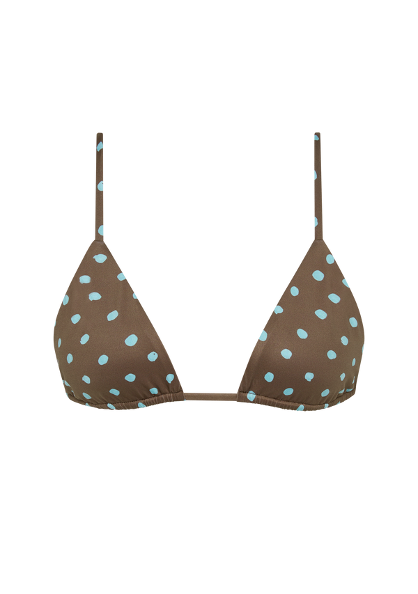 fella Arnie Top Polka Blue