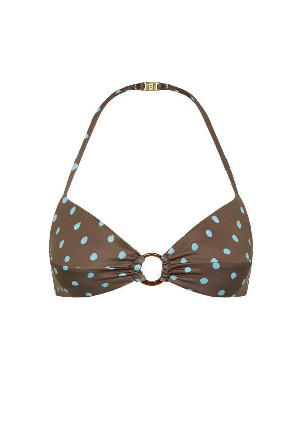 fella Arthur Top Polka Blue