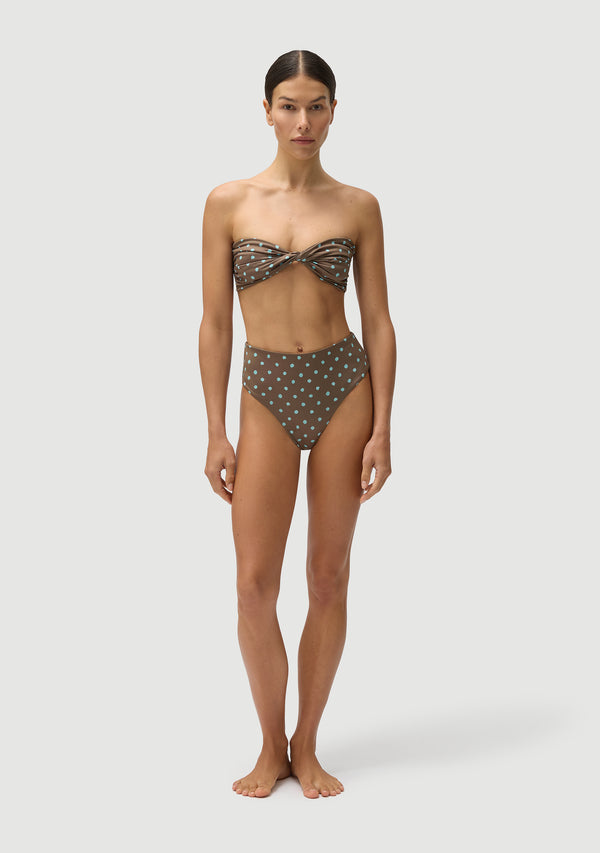 Fella Brian Bottom Polka Blue
