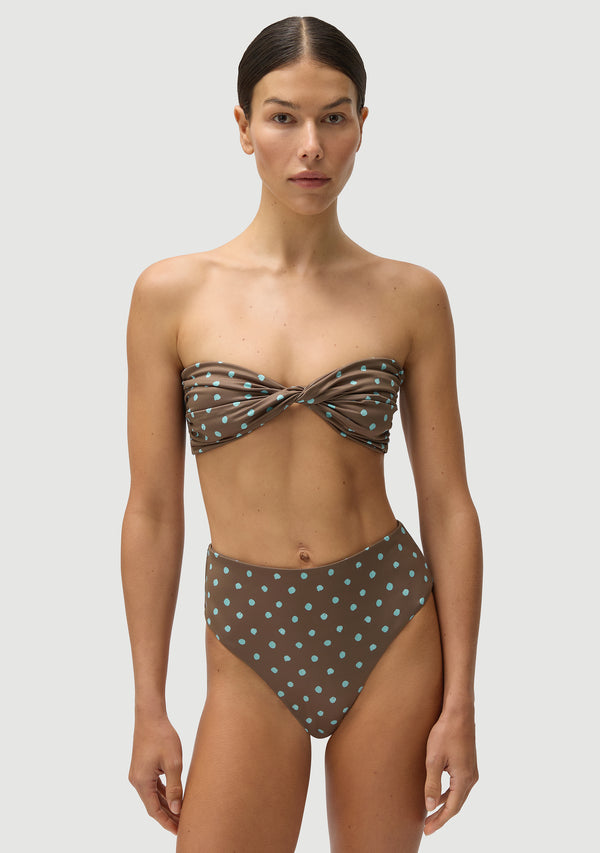 Fella Brian Bottom Polka Blue