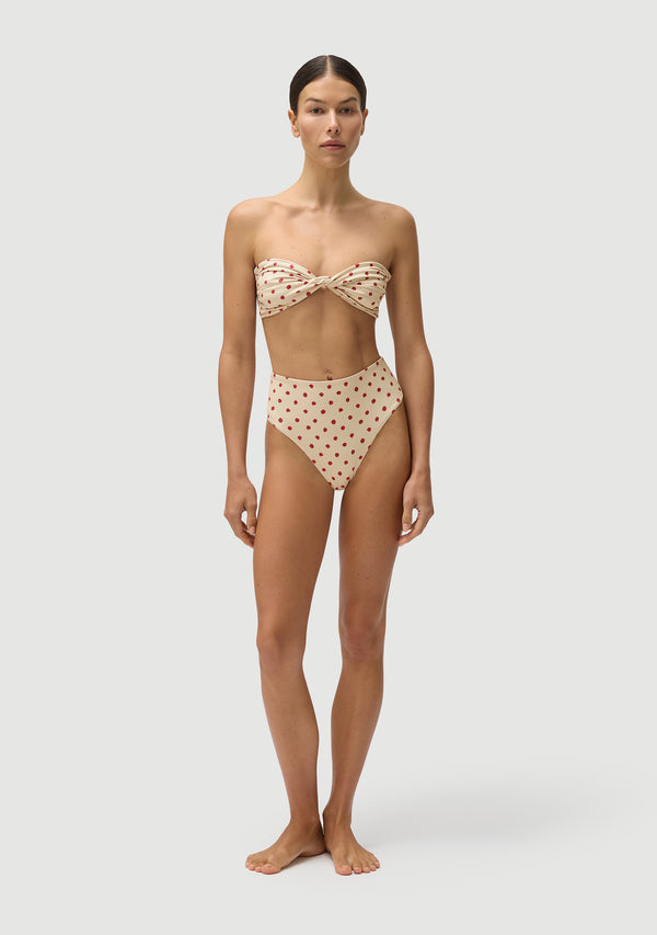 Fella Brian Bottom Polka Red