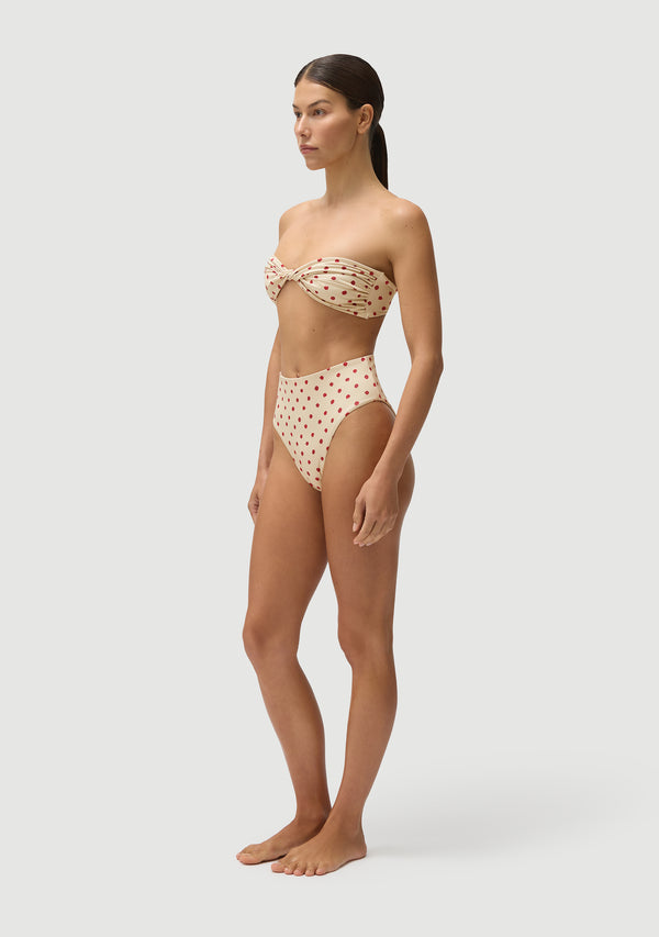 Fella Brian Bottom Polka Red