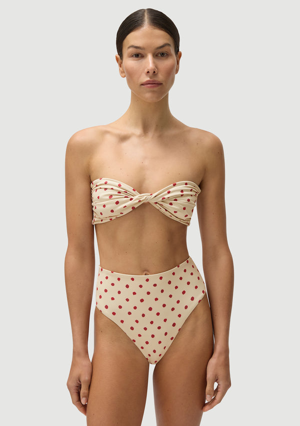 Fella Brian Bottom Polka Red