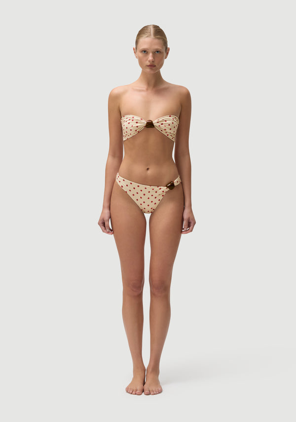 Fella Digby Bottom Polka Red