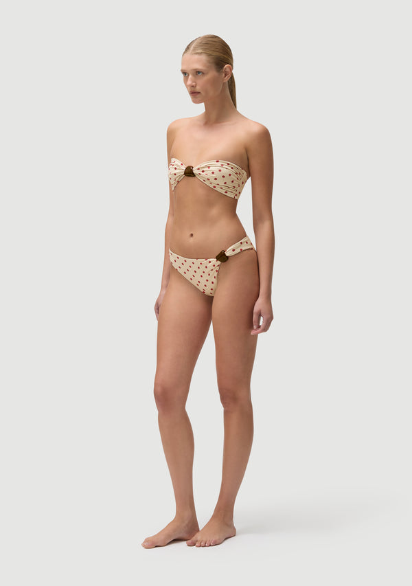 Fella Digby Bottom Polka Red