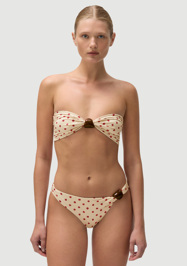 Fella Digby Bottom Polka Red