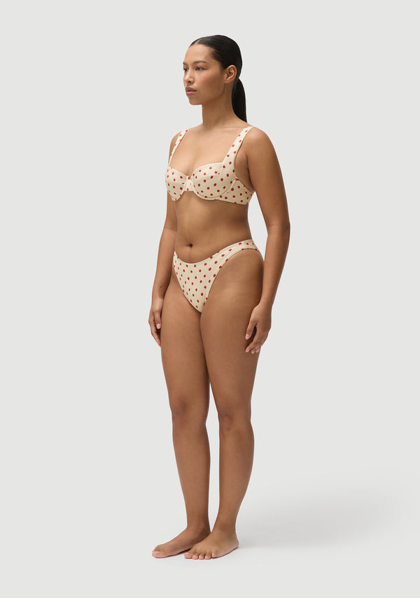 Fella Elvis Bottom Polka Red