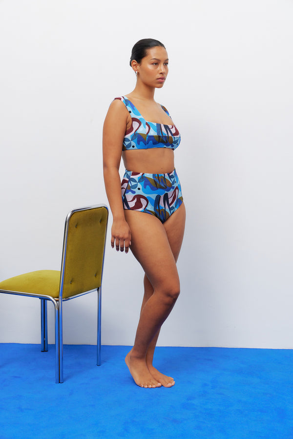 Fella Franco Top Blue Dancer